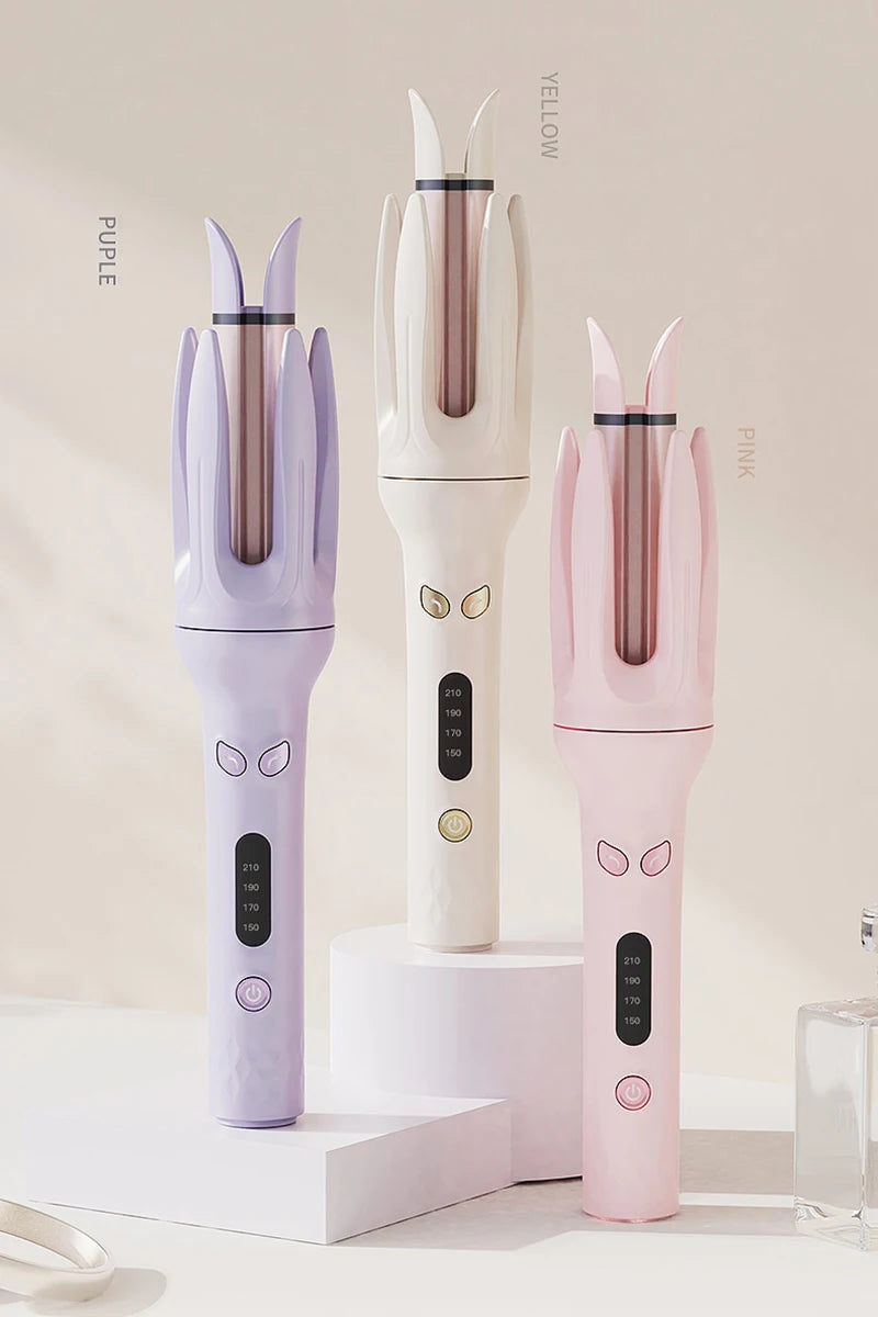 Glamique Automatischer Lockenwickler – Perfekte Locken auf Knopfdruck! ✨