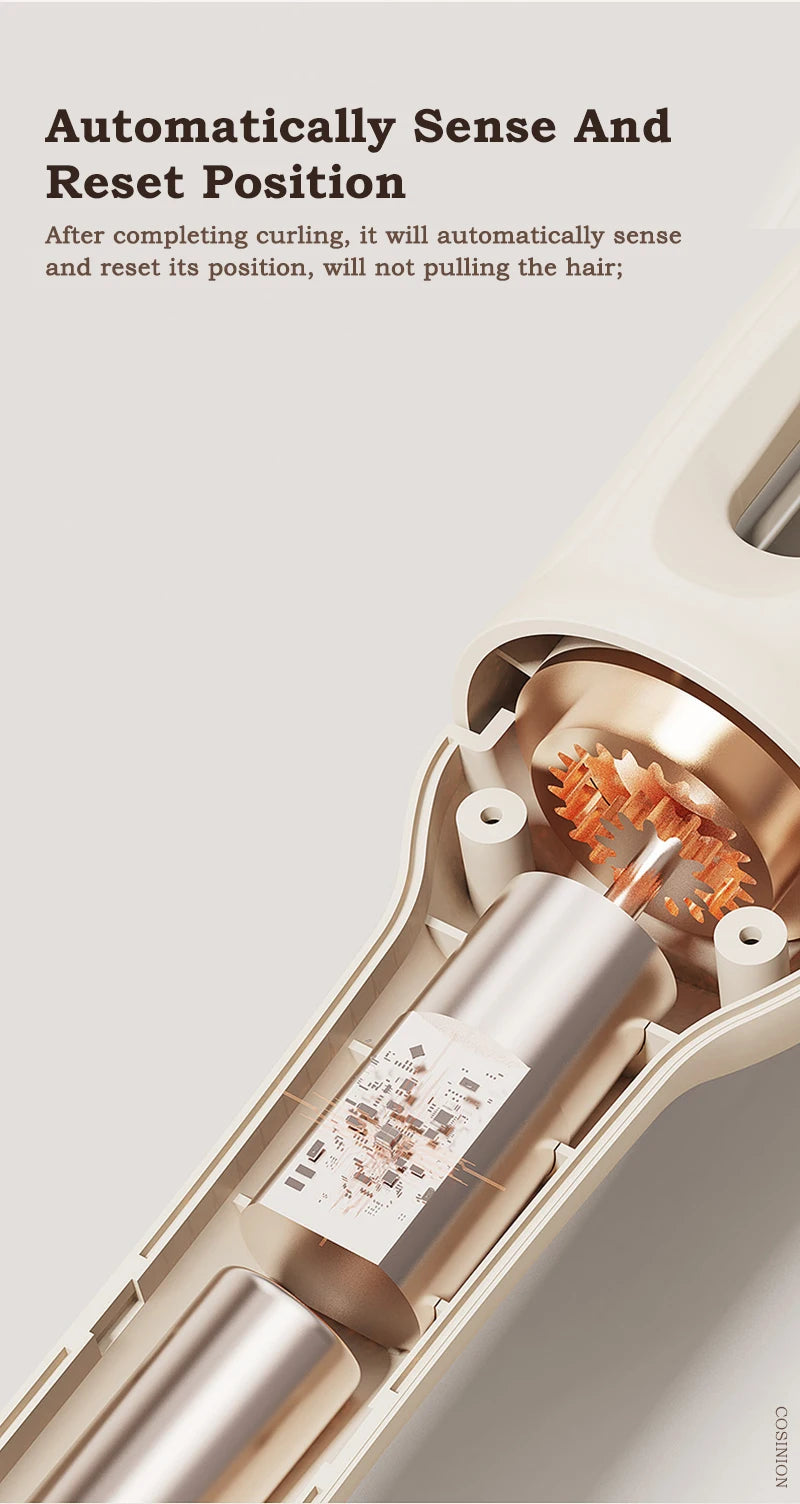 Glamique Automatischer Lockenwickler – Perfekte Locken auf Knopfdruck! ✨