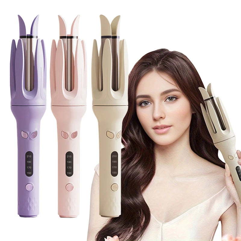 Glamique Automatischer Lockenwickler – Perfekte Locken auf Knopfdruck! ✨