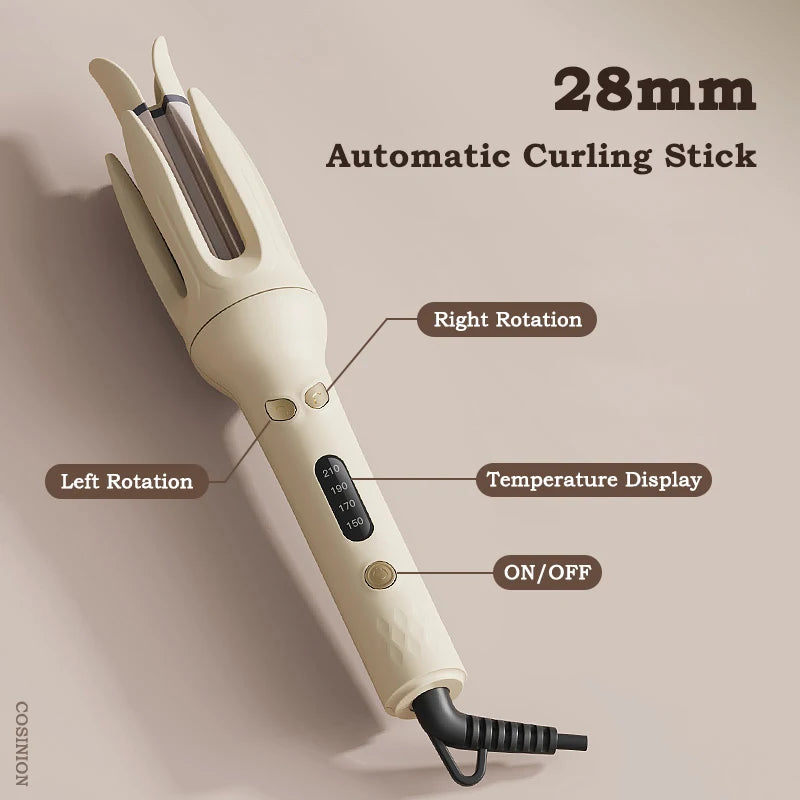 Glamique Automatischer Lockenwickler – Perfekte Locken auf Knopfdruck! ✨