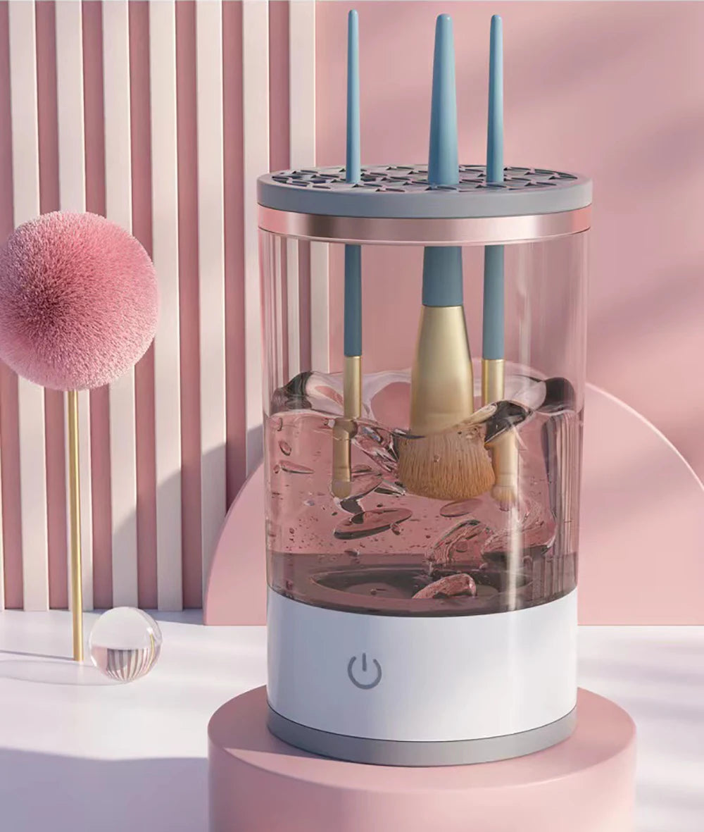 Automatischer Make-up-Pinselreiniger – Saubere Pinsel in Sekunden! ✨💄