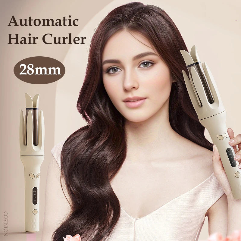 Glamique Automatischer Lockenwickler – Perfekte Locken auf Knopfdruck! ✨