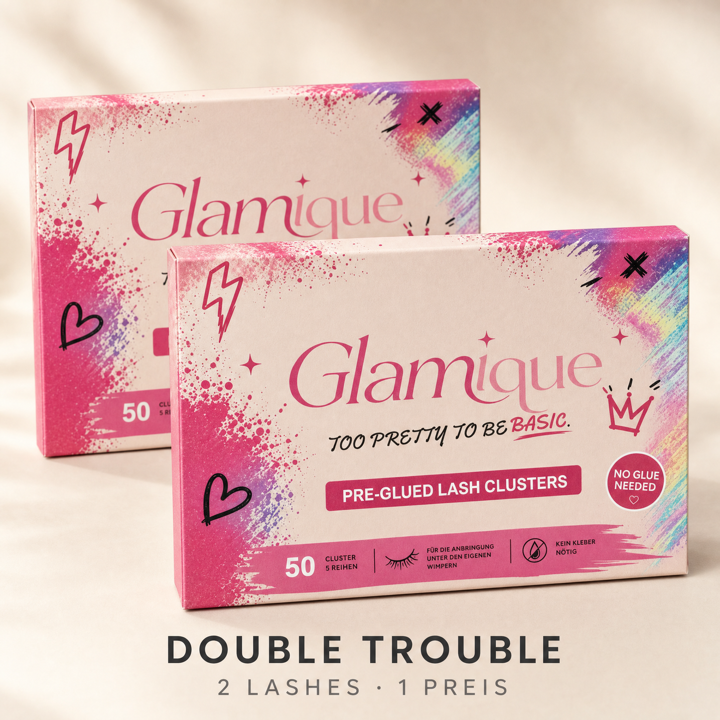 Double Trouble – 2 Lashes, 1 Preis